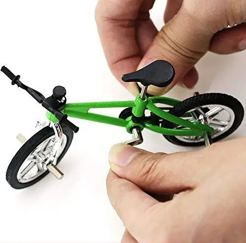 Totority 3 Conjuntos De Mini Estatueta De Bicicleta De Dedo Brinquedos Para  Animais De Estimação Bmx Bicicletas De Dedo Jogo De Bicicleta Mini