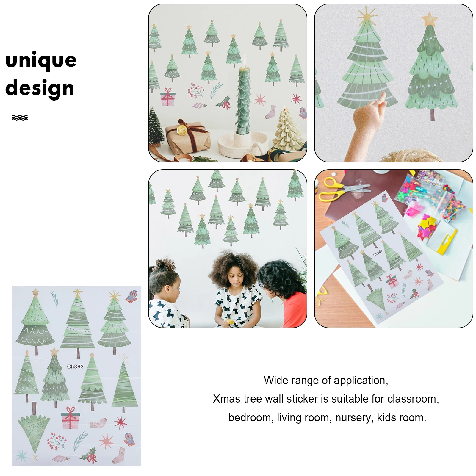 Рисунок 5 - 1 лист, наклейка на стену в виде