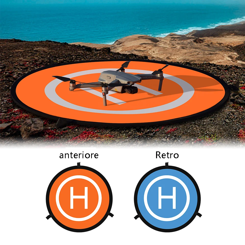 STARTRC Drone Landing Pad, Double-Sided Colors Waterproof 20 inch Helipad  for DJI Mini 4 Pro/Air 3/Mini 2 SE/Mini 3 Pro/Mavic Air 2S/Avata/RC Drone