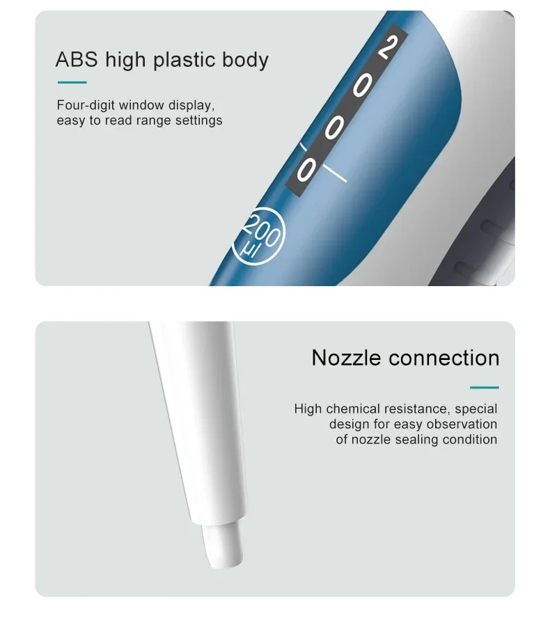 JOANLAB Autoclavable Digital Adjustable Micropipette with Pipette Tips High-quality laboratory micropipette with adjustable volume settings and autoclavable design, complete with pipette tips. High-quality laboratory micropipette with adjustable volume settings and autoclavable design, complete with pipette tips. S79a6cec446ca43afa436aa8cc6924fc1s -