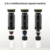 Espresso Coffee Maker ABS Texture Various Color Portable for Car Home and Camping for Coffee Caplet and Powder Brewing 4
