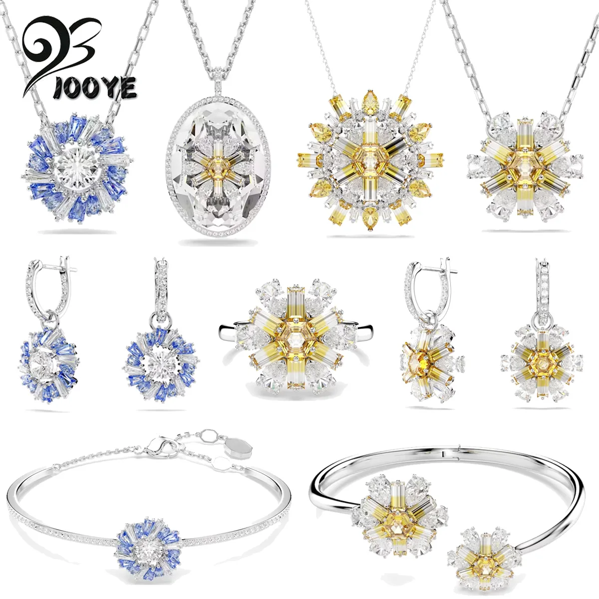 

Original 2024 Ldyllia Luxury Brand Fine Jewelry Set Charm Clover Butterfly Ladybug Women's Necklaces Earrings Bracelet With Logo
