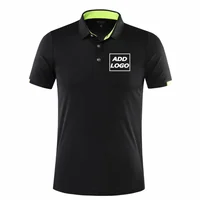 Polo de sport à séchage rapide à manches courtes, logo de marque d'entreprise imprimé personnalisé, t-shirt décontracté, 4XL, 2025 3