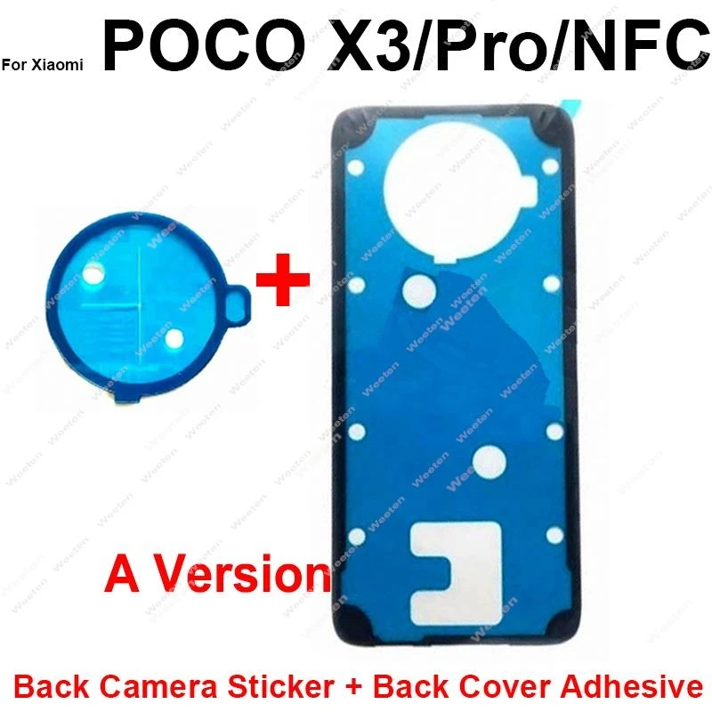 Akkudeckel Kleber Für Xiaomi Poco F2 Pro – Passgenaue Dichtung Zum Wiederverschließen
