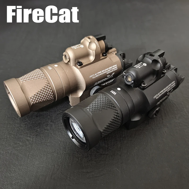 

Tactical X400V X400 X400U X300 Pistol Red Laser Light Combo With Constant Momentary Strobe Output Weapon Rifle Gun Flashlight