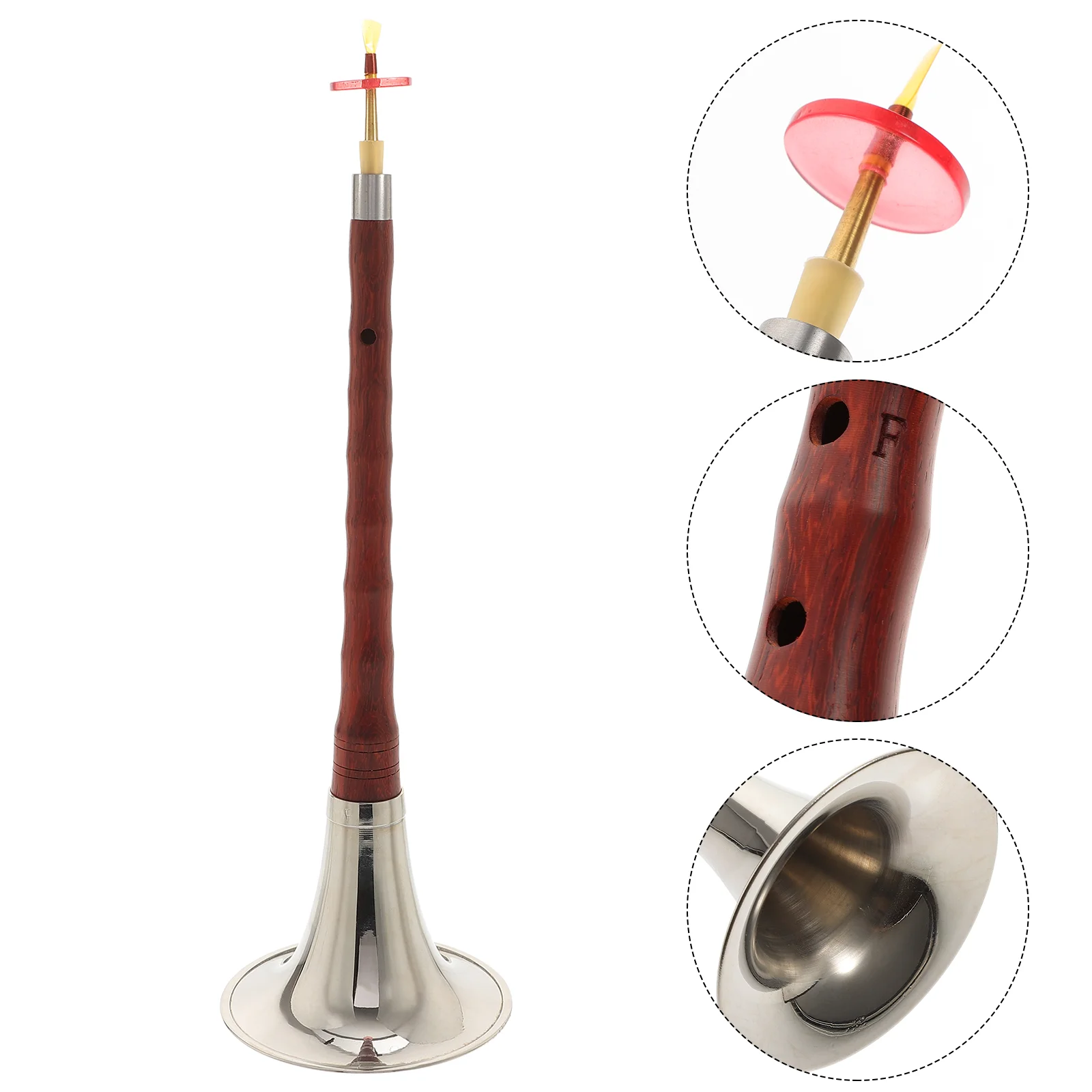 

Suona in F Key Ethnic Wind Instrument Practical Music Musical Instruments Premium National Rosewood