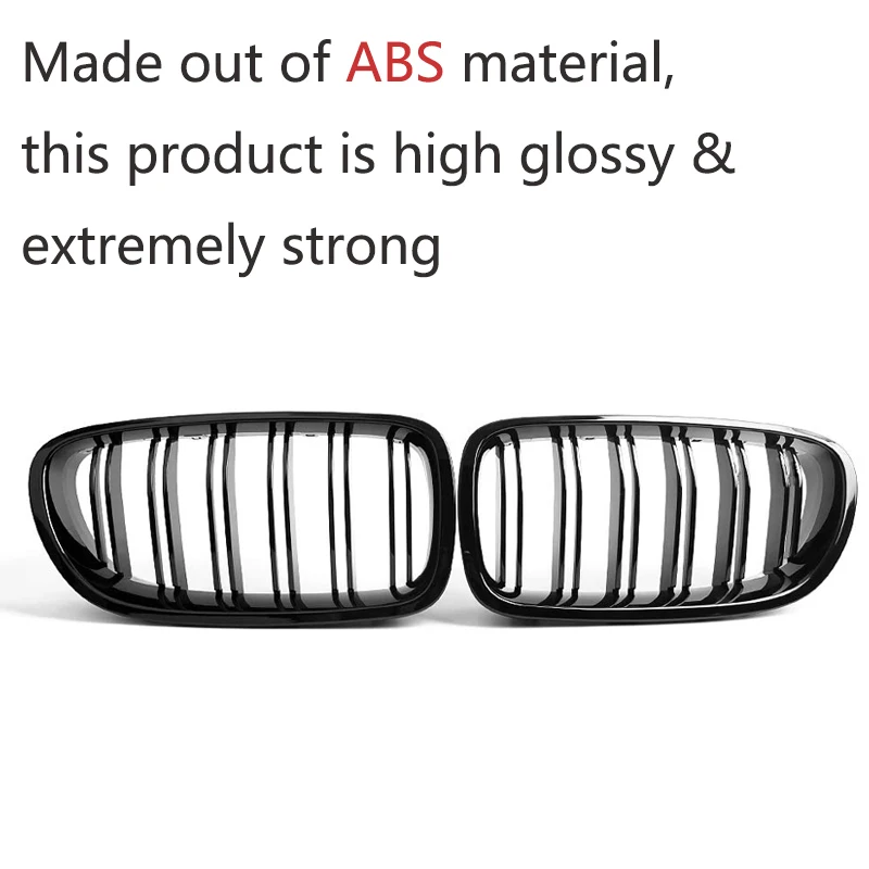 Replacement Front Bumper Kidney Hood Grille For BMW 5 Series F10 F11 F18 M5 2009- 520d 530d 540i Racing Grills Car Styling