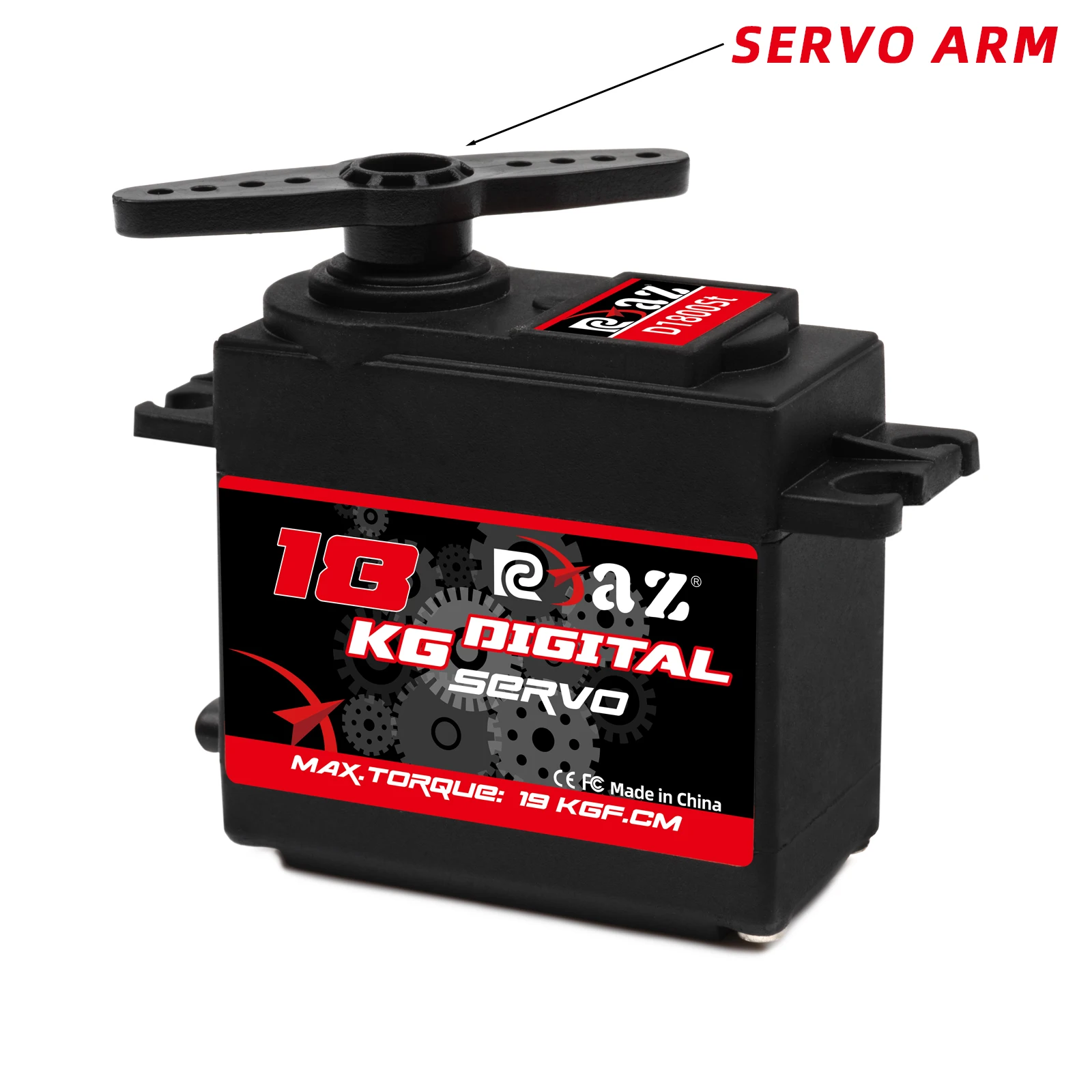 Servo numérique RC 24KG 20KG 18KG haute performance pour voiture bateau hélicoptère