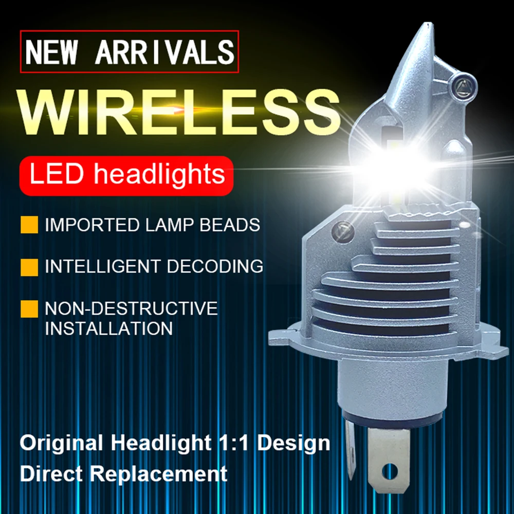 Fighter-H4-Led-Bulbs-Car-Motorcycle-Headlight-65W-12V-6500K-Super-Led ...