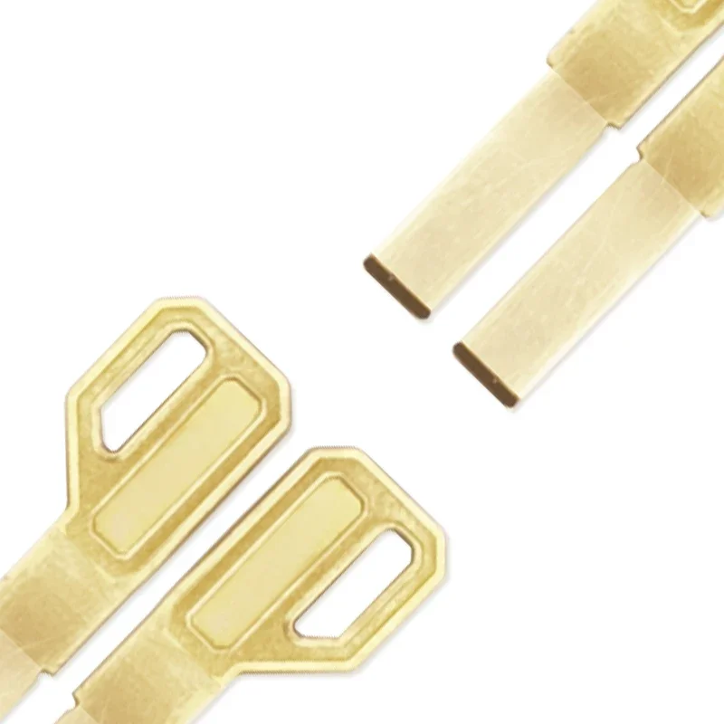 Fingerprint Lock Blade Flat Embryo Small Handle Key for Electronic Door Lock 20pcs/Lot