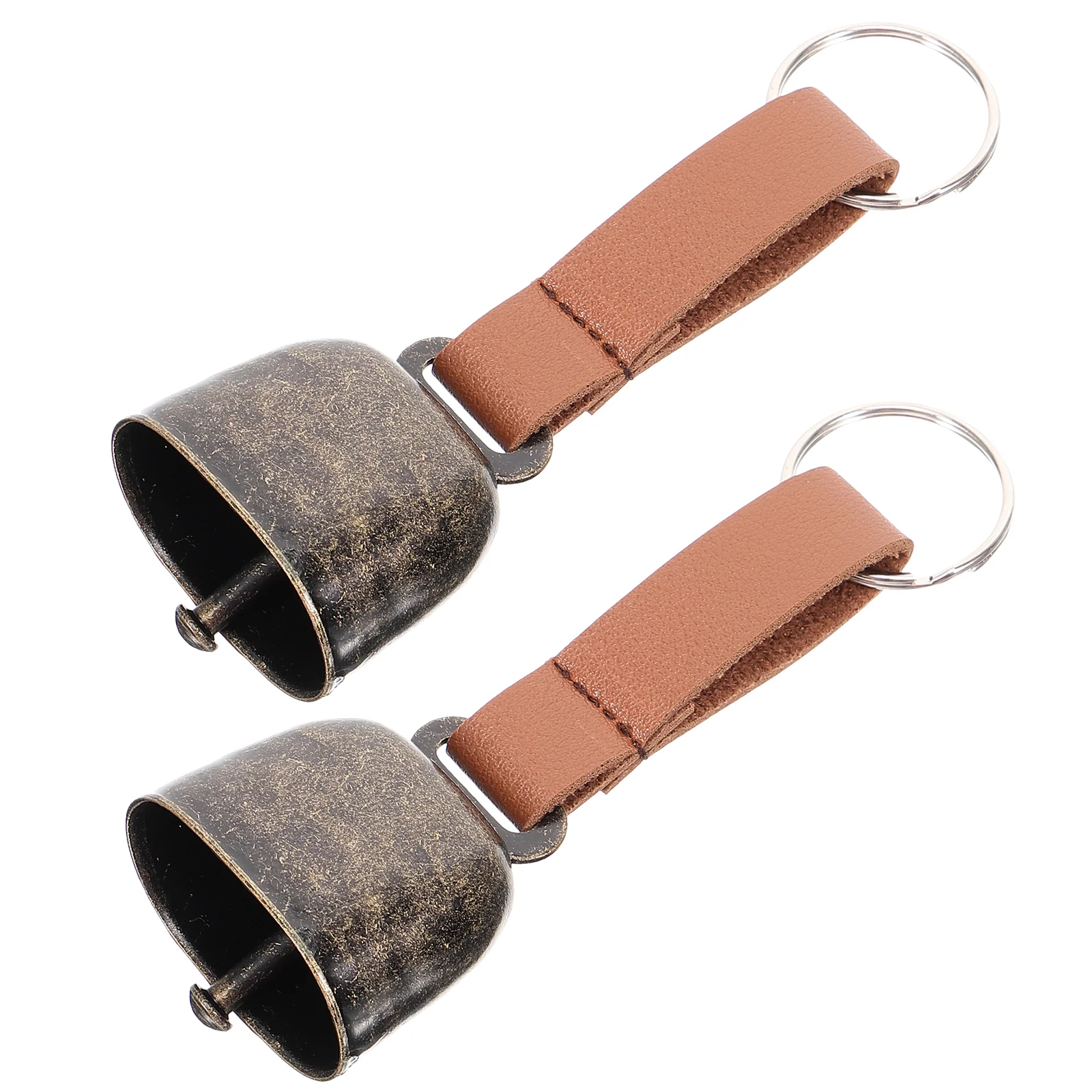 

2 Pcs Bear Repelling Bell Warning Traveling Hiking Vintage Bells Camping for Outdoor
