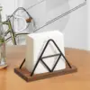 Paper Napkin Holder Organizer Tabletop Paper Napkin Holder Stand for Dining Table Kitchen Countertops Indoor Outdoor Use 2