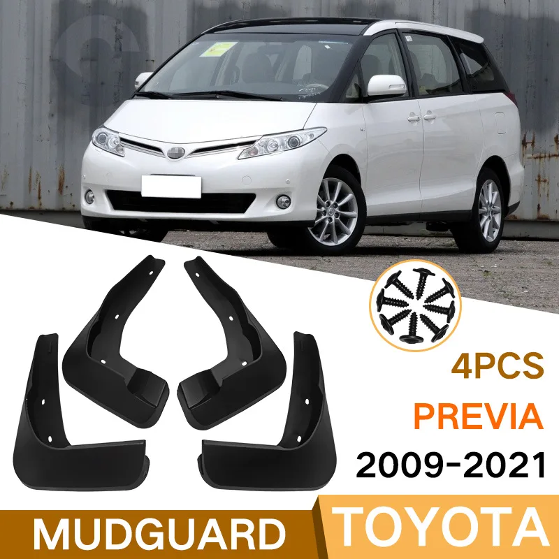 

Mud Flaps For Toyota Previa 2009-2021 MudFlaps Front Rear Fender Car Accessories