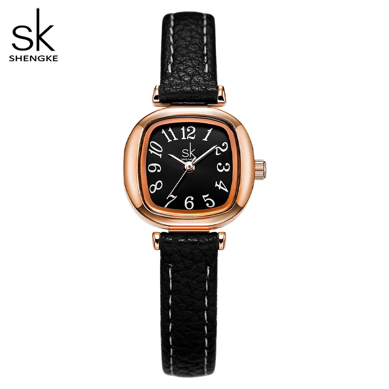

Reloj Mujer Shengke SK Watch Fashion Woman Watches Elegant Women's Quartz Wristwatches Original Ladies Clock Relogio Feminino