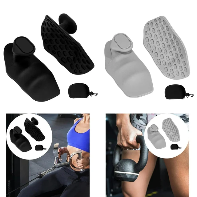 Guantes de Gym con Agarre de Silicona - Protección para Pesas y Crossfit