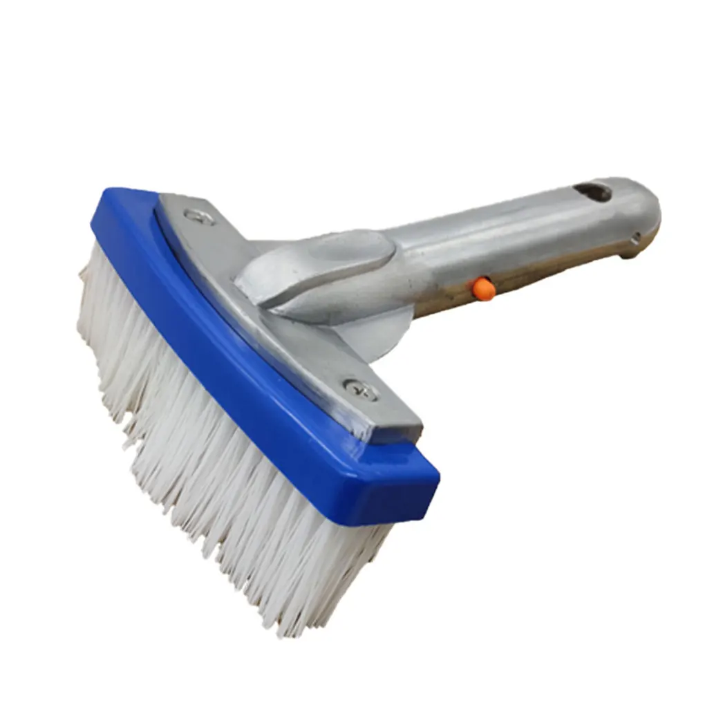 

Pool Brush Aluminum Silicone Firmness Small Size Flexible Cleaning Tool Kitchen Brushes Highly Efficient Dirt Remover
