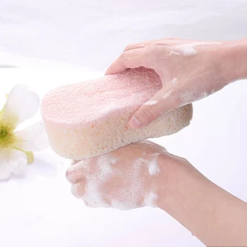 Spugna schiumogena per il bagno del corpo a doppia faccia Asciugamano da bagno morbido per bambini adulti Massaggio esfoliante Pulizia del corpo Accessori per il bagno di casa