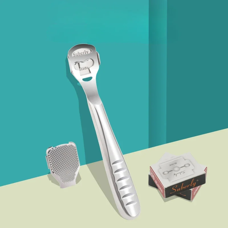 FootCallusShaverHeelHardSkinRemoverHandFeetPedicureRazorTool