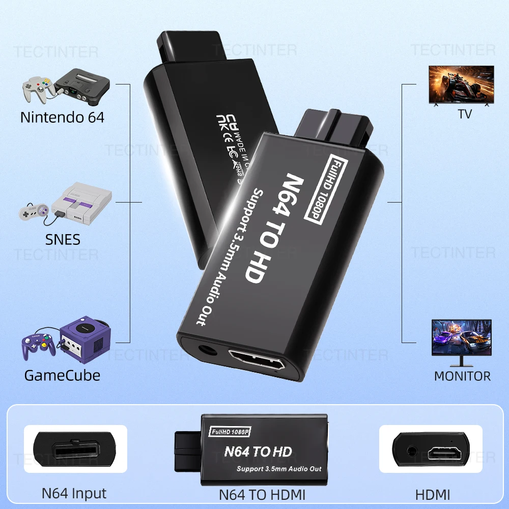 HDMI Converter Game Adapter Full HD