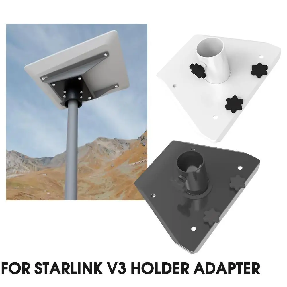

Roof Mount Plate Mounting Connector for Starlink V3 Pipe Adapter Mounting Kit for Starlink Gen 3 Standard Dish Installation Tool