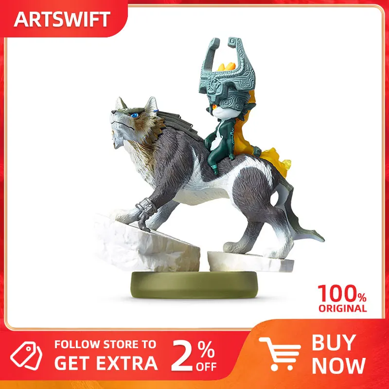 Artswift Store Figurine Per Ns 20 Hearts Wolf Link Midna Twilight Princess Nel Gioco Versione Asiatica Originale Gratuita