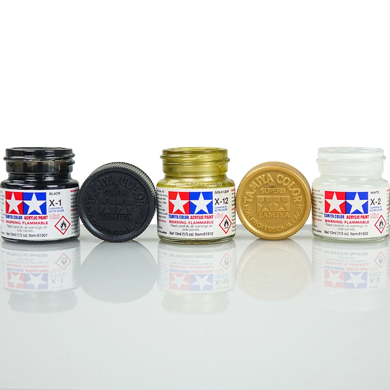 10ml Tamiya X1-X24 model paint water-based acrylic paint  glossy series 11 5