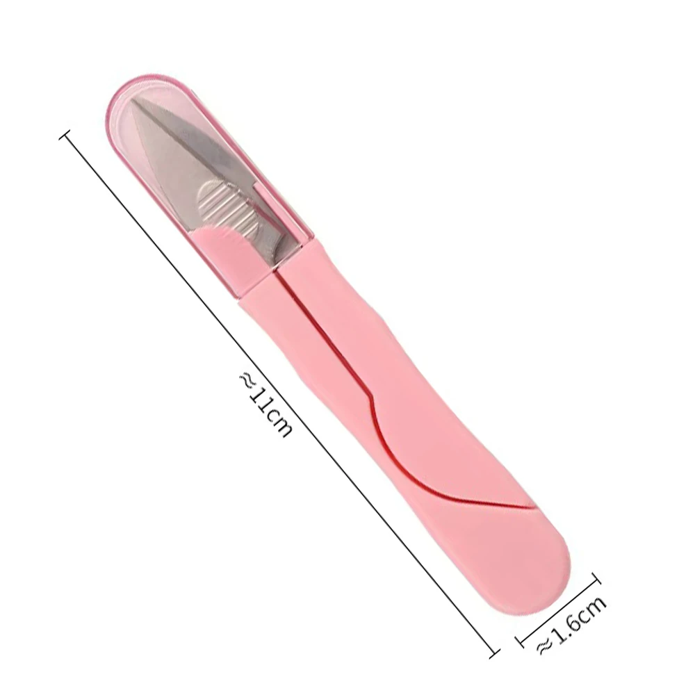 녹 방지 실 가위 재단 가위 전문가용 재봉 가위 금속 블레이드 니퍼 U자형 클리퍼 DIY 바느질 도구