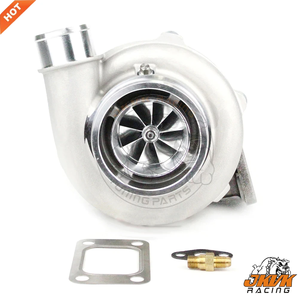 

JKVK Racing Gen2 GTX3076R двойной Керамический шарикоподшипник турбо T3 фланец 4 болта выход 400-700HP