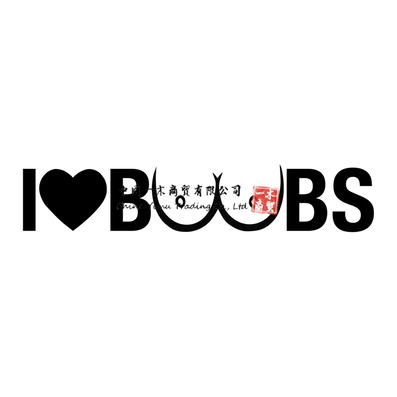 

I LOVE BOOBS смешная наклейка на бампер автомобиля JDM KEN блок монстр
