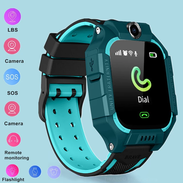 Reloj inteligente Q19 para niños, dispositivo con tarjeta Sim, llamada de  emergencia, cámara de teléfono, Chat de voz, foto, regalo, novedad de 2023  - AliExpress