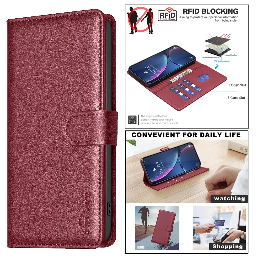 Shockproof Business Phone Case with Soft Bumper - BF32