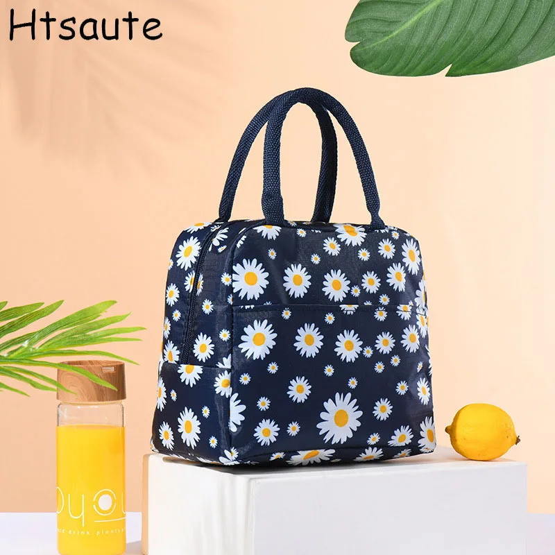 

Double-layer Lunch Box Bag Portable Compartment Fruit Food Box Microwave Lunch Box With Fork Spoon Picnic Fresh Insulated Bag