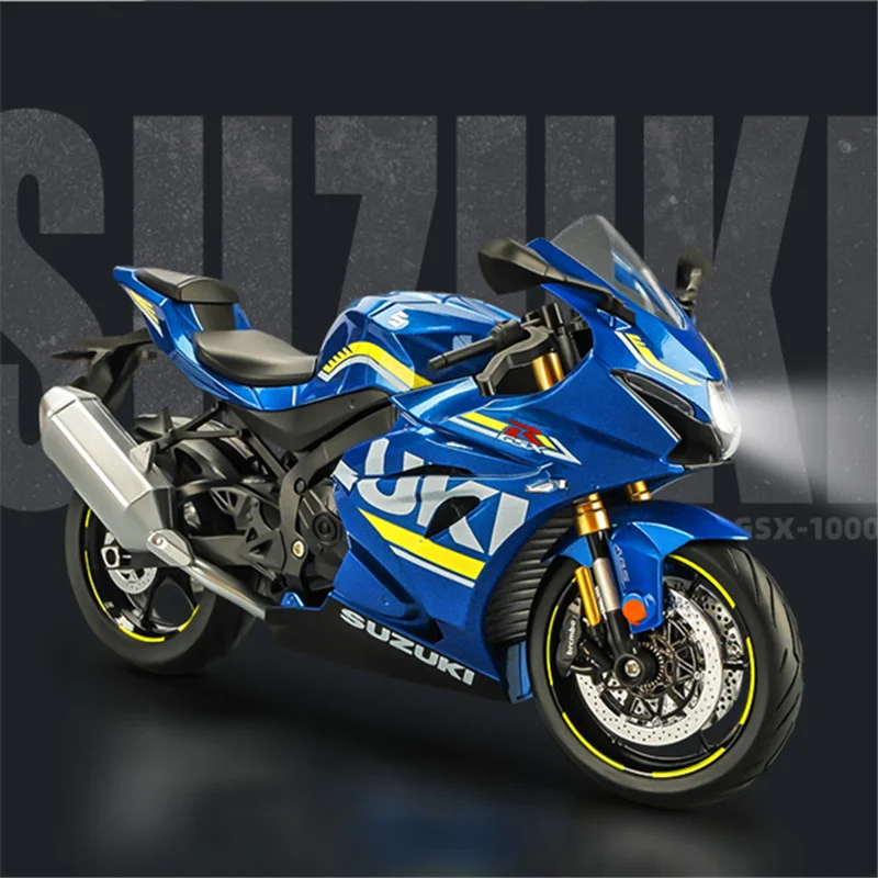 1/9 Suzuki GSX-1000R Alloy Racing Motorcycle Diecast Street