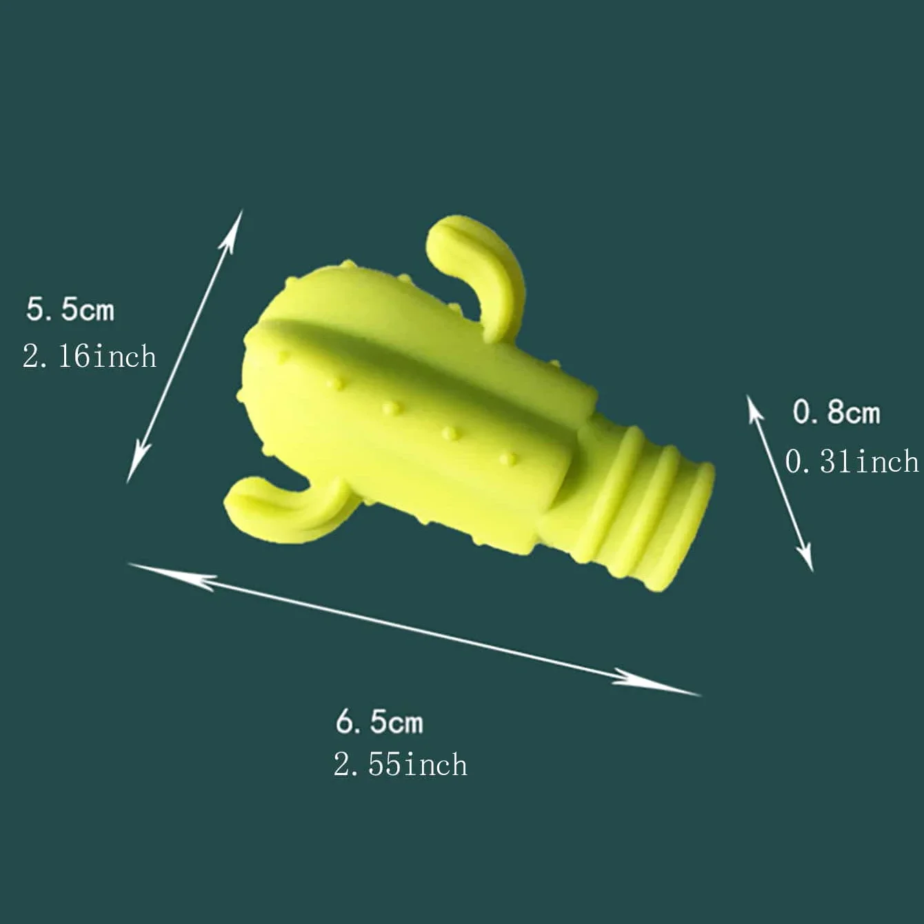 1pc Unique Silicone Cactus-shaped Bottle Cap For Preserving Freshness, Reusable For Wine Bottles,Champagne, And Red Wine At Home