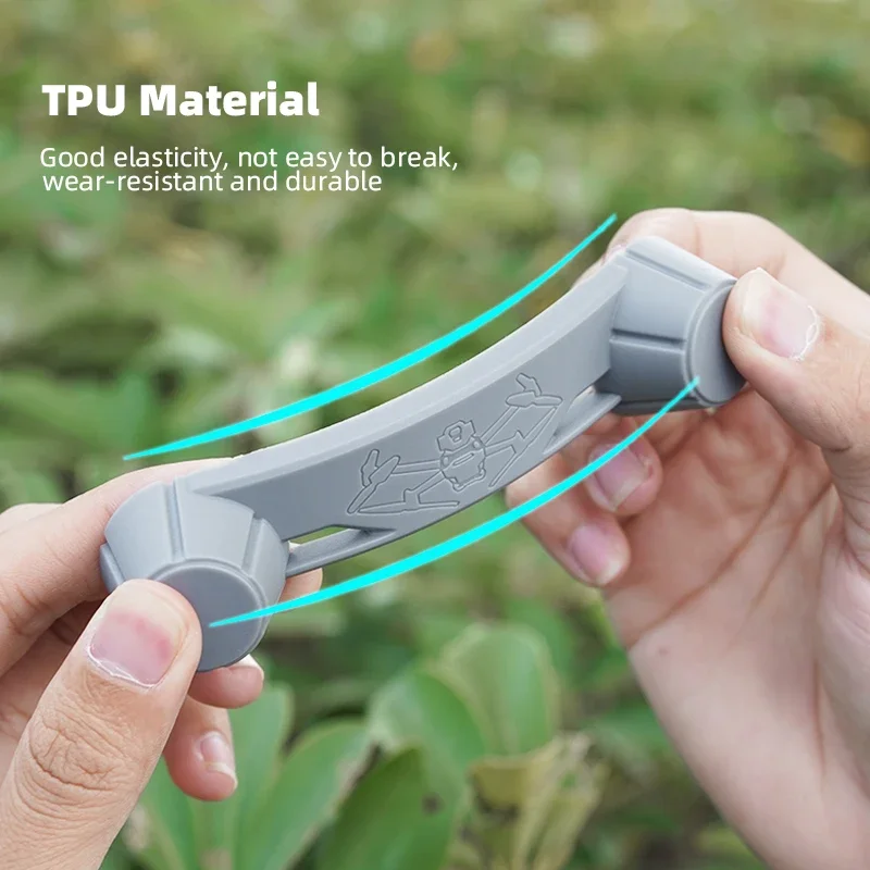 Housses de protection pour manettes de drone en TPU - Gris clair