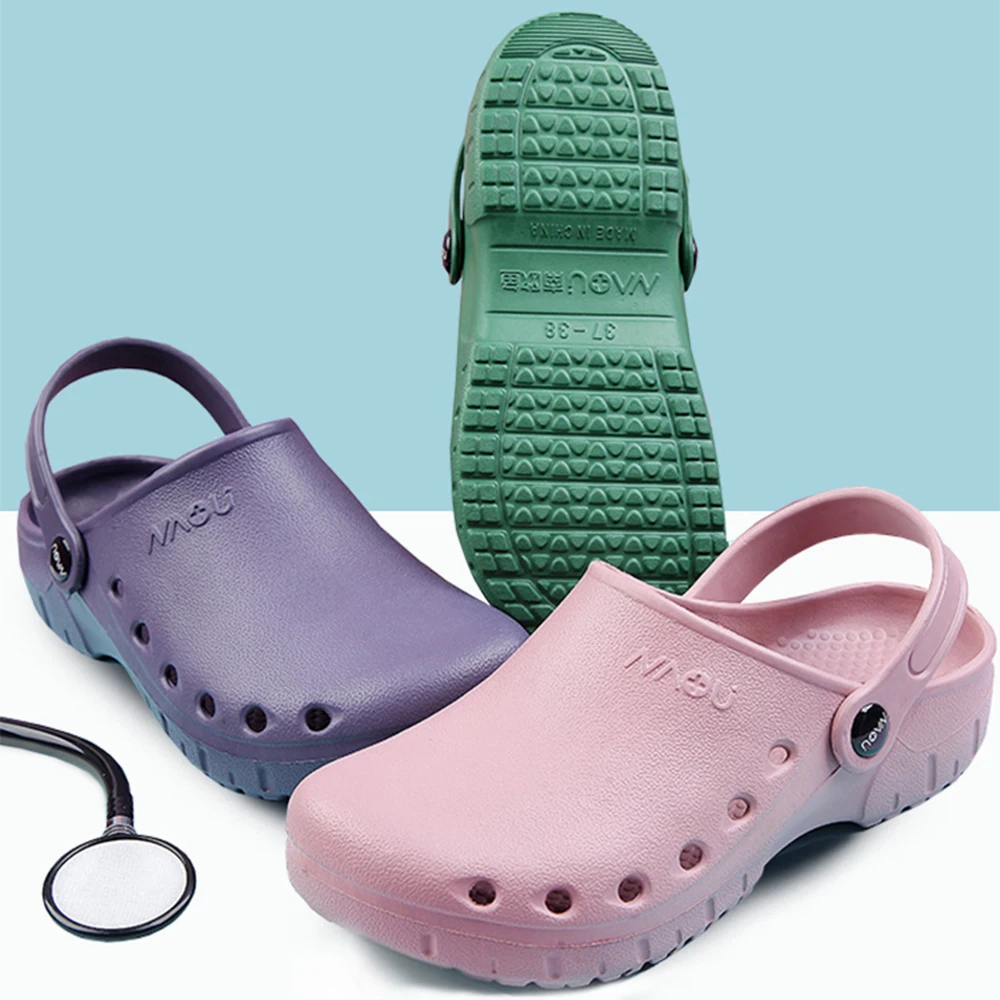 Medical Scrub Clogs Nurse Mens Womens Garden Shoes Arch Support Summer House Slippers Sandals Breathable Slip On Indoor Outdoor unisex child summer beach shoes indoor non slip sandals clogs boys slip on pvc toddler sandals slides children garden shoes