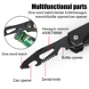 Portable Multifunctional Pliers Folding Stainless Steel For Outdoor Survival Camping Hunting Claw Hammer with Nylon Sheath 6