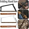 Folding Hand Pruning Saws Hiking Wood Saw Multifunctional Aluminum Alloy with Storage Pouch Camping/Garden/Outdoor Survival Tool 1
