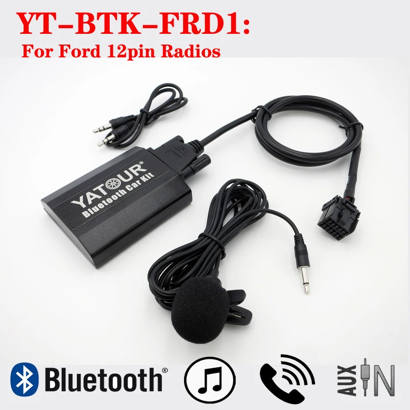 Per Ford Factory Radio Yatour Btk Bluetooth Music Player Telefonata Kit Vivavoce