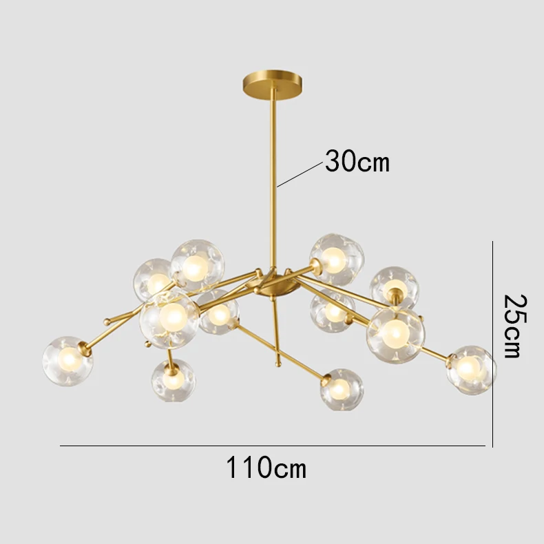 Description Picture 6 of itemModern Ceiling chandelier Chandeliers for dining room hanging light fixture pendant light lamps for living room indoor lighting