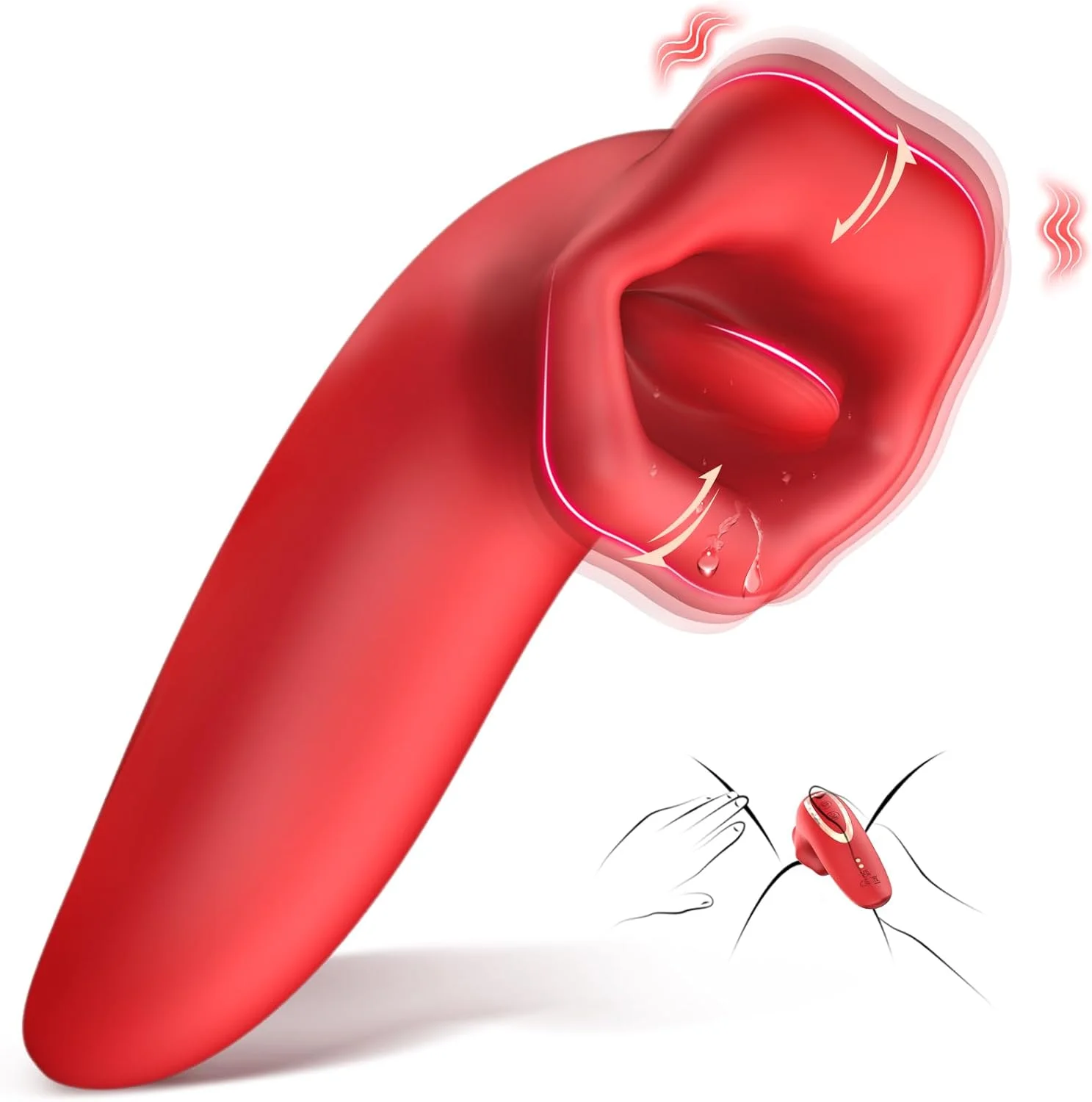Klitoris Vibrator Sex Spielzeug Mund Klitoris Vibrator für Frauen Beißen Vibrierende Zunge Vibratoren Spielzeug Für Erwachsene Nippel Klitoris Stimulator 1