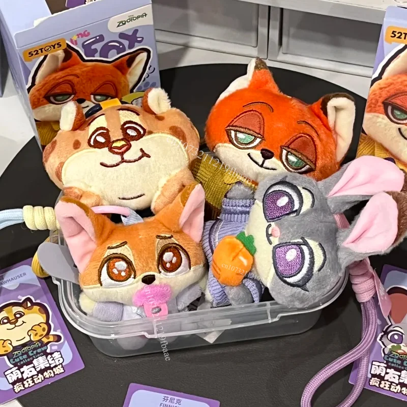 Genuine 52TOYS Zootopia Blind Box Cute Crew Collection Series Toy