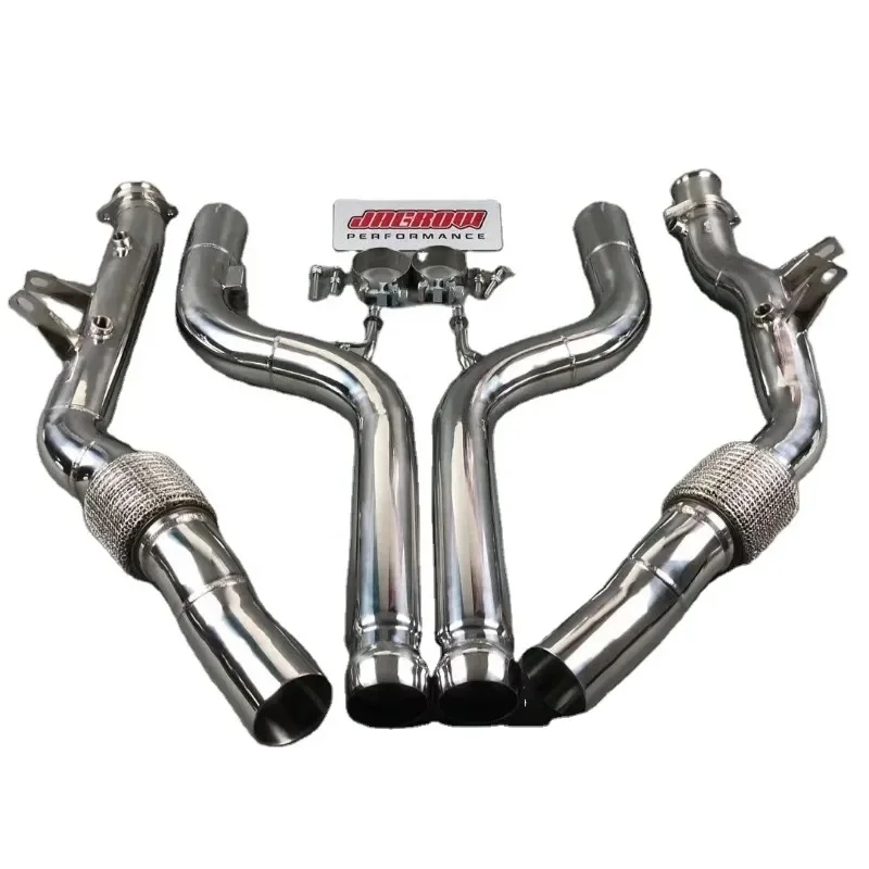 Per 2014 + Benz W222 S63 S600 S500 S400 3.0T / Coupe C217 5.5T Downpipe