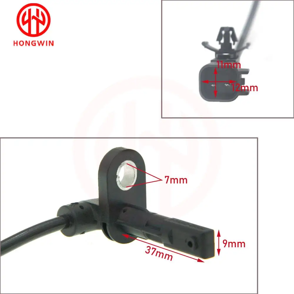 Front Rear Brake Wheel Speed Anti-lock ABS Sensor For Buick Chevrolet Cruze Vauxhall OPEL ASTRA AMPERA ZAFIRA 13329258 12842463 car abs speed sensor