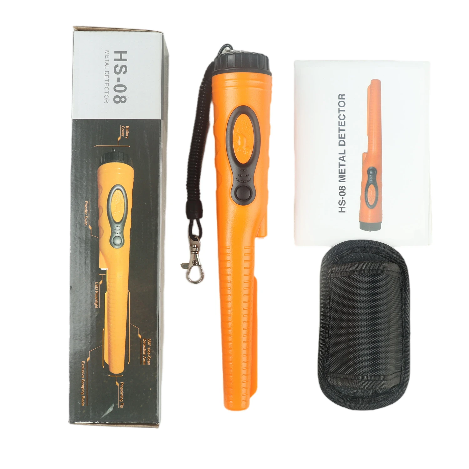 Metal Detector Professional Locating Tools HS 08 Gold and Metal