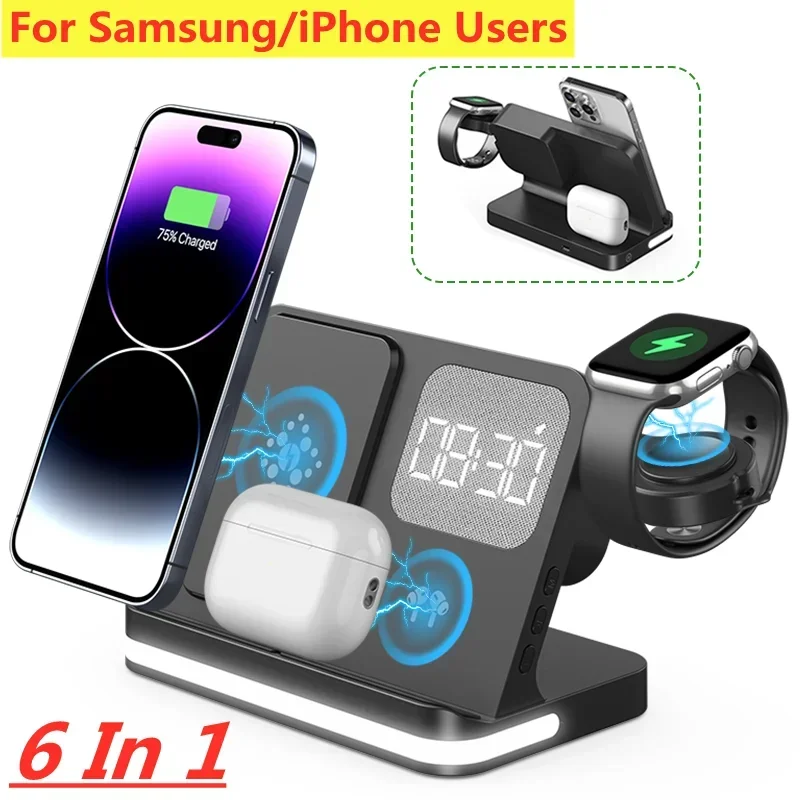 Caricabatterie Wireless Auto 10W Qi Con Supporto Antiscivolo – Tappetino 2 In 1, Cavo USB E Supporto Per Cruscotto, Per IPhone E Samsung