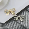 10pcs Golden Bow Shaped Metal Buttons,Sewing Accessories for Clothing Buttons, Suitable for Knitting Sweaters, Dresses, Shirts 3