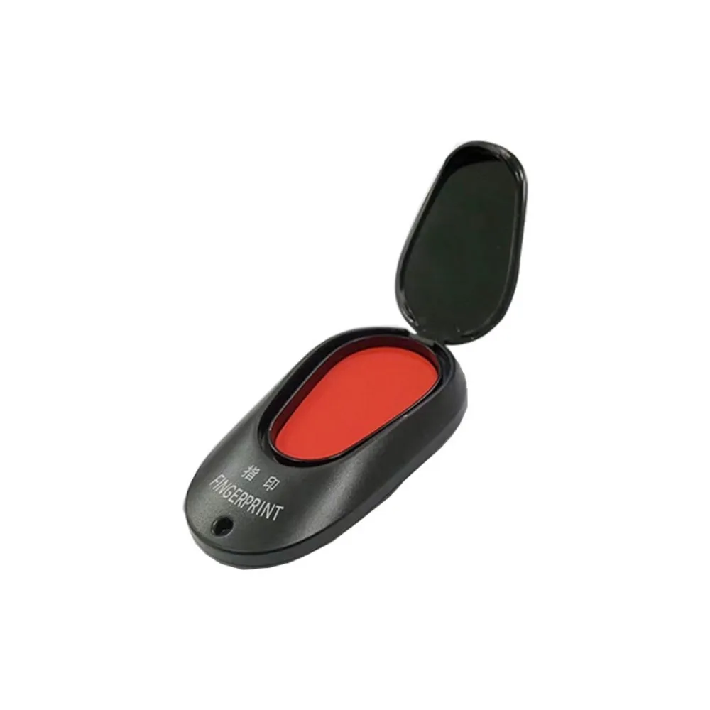 Compact Quick-Dry Anti-Fraud Fingerprint Ink Pad