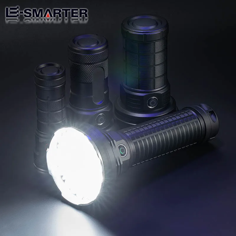 8LED/31LED/55LED 높은 밝은 강력한 LED 손전등 강력한 7500lm 전술 토치 충전식 캠핑 낚시 사냥 랜턴