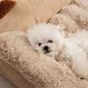 Puppy Bed Accessories Dog Pet Large Dogs Baskets Basket Medium Supplies Beds Fluffy Small Blanket Pets Products Cats Kennel Sofa 3
